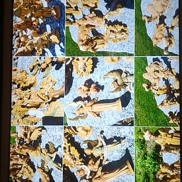 ⚜️ Cradle Pewter Ornament Girl & Baby Doll 1994 Rare - Picture 13 of 16